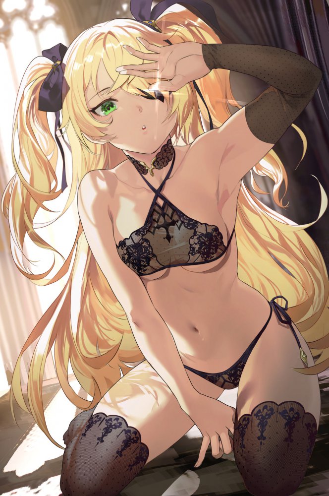 【くびれ】お腹二次エロ画像スレ【おへそ】　その３